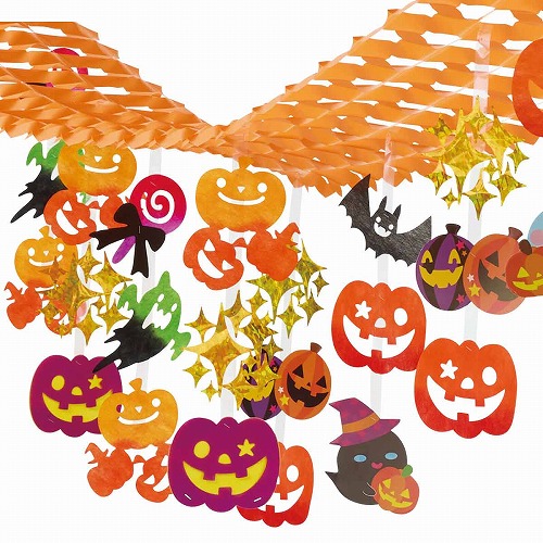 ★57-100-57-1 ゴーストハロウィンプリーツハンガー