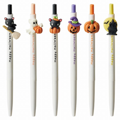 ★57-101-55-1 36本 ハロウィンモチーフボールペン
