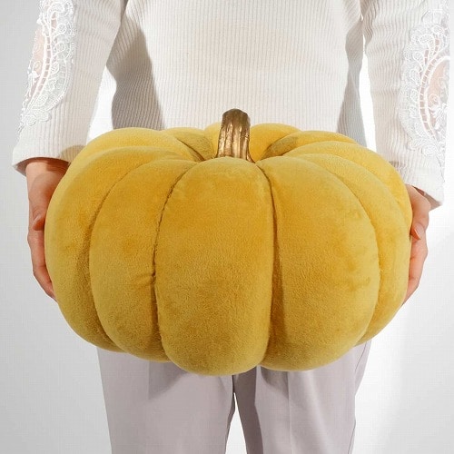 ★57-15-5-3 ファブリックパンプキン ビッグ イエロー