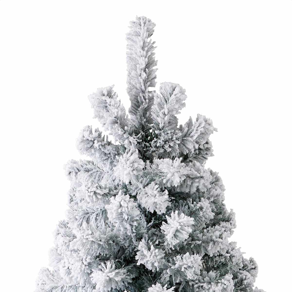 ★58-30-5-1 スクエアベースクリスマスツリー スノー高さ150cm