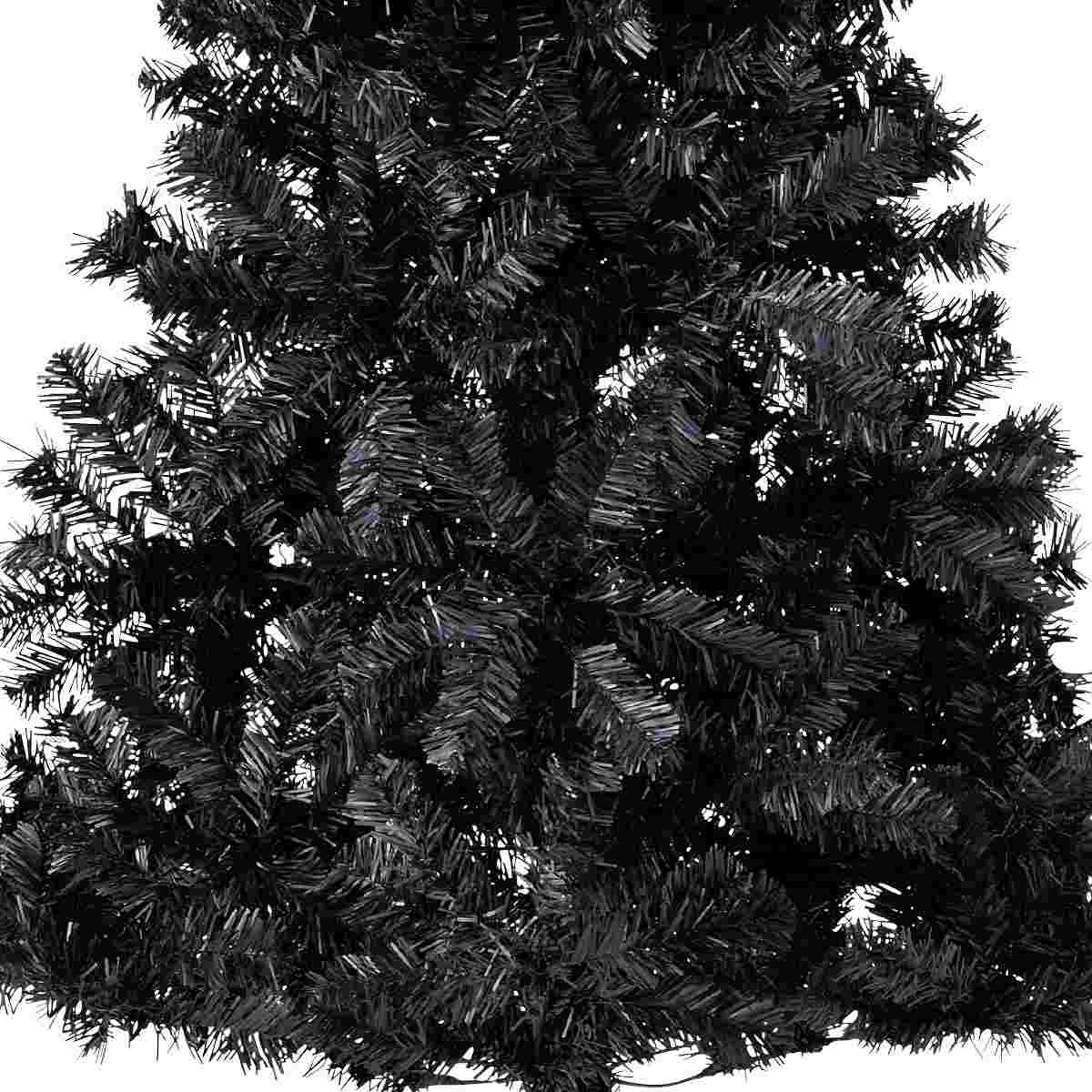 ★58-31-5-2 PVCクリスマスツリー ブラック スタンダード高さ150cm