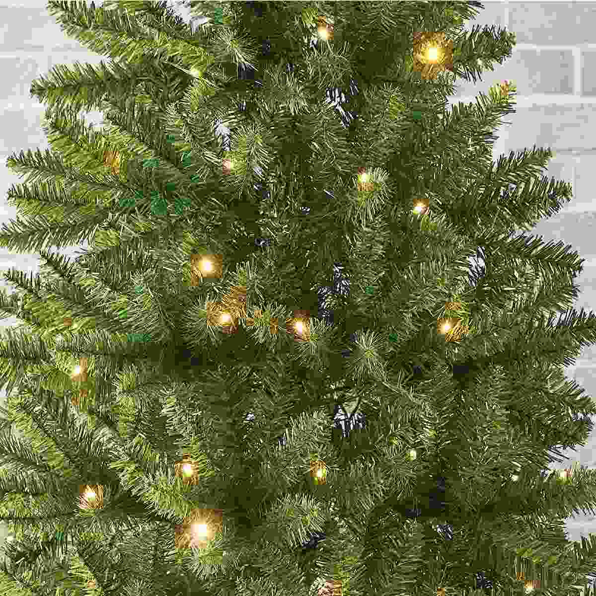 ★58-32-3-1 ナチュラルクリスマスツリー LEDライト付高さ180×幅97cm