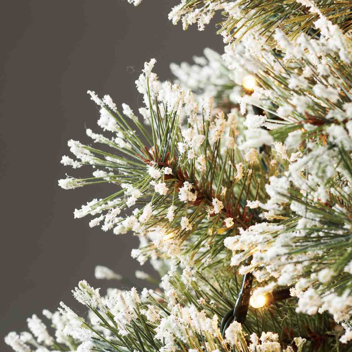 ★58-33-5-2 ヌードブラシ クリスマスツリー LEDライト付き高さ180×幅78cm