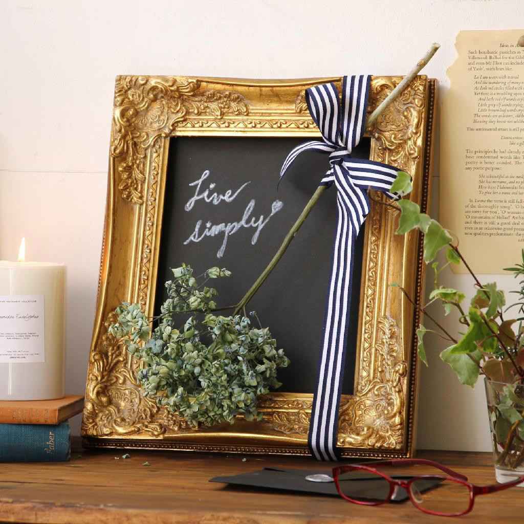 ★58-58-10-1 アンティークスタイルフレーム小 ゴールド