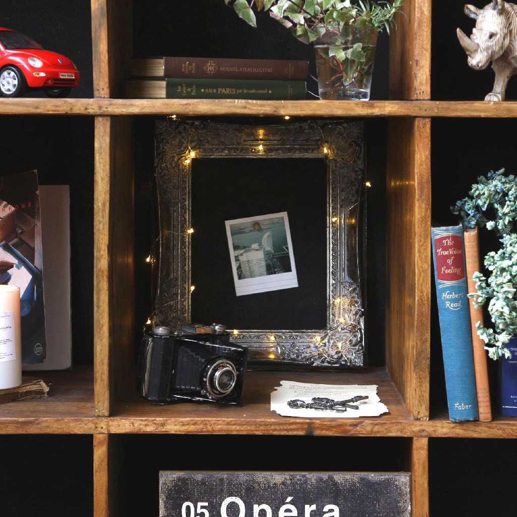 ★58-58-10-3 アンティークスタイルフレーム小 シルバー