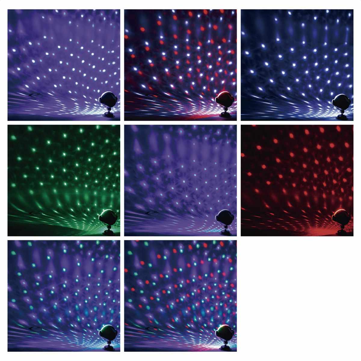 ★58-73-5-1 スノーフォーリングLEDプロジェクターライト