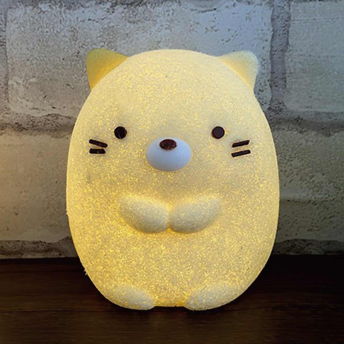 ★58-91-3-2 パウダーライト すみっコぐらし(ねこ)