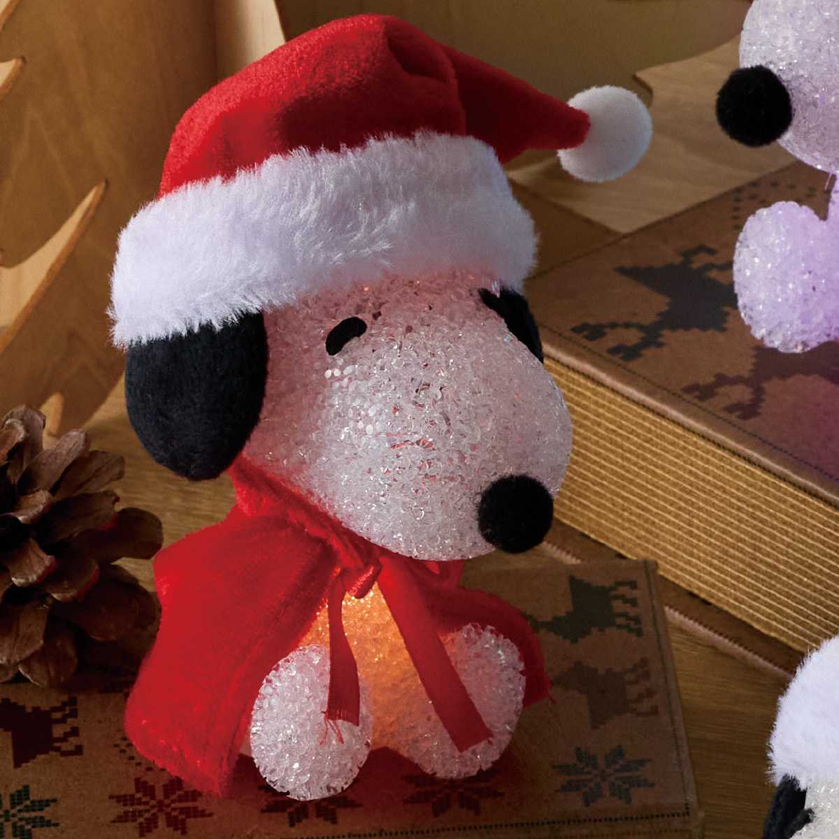 ★58-92-2-1 クリスマスライト ミニスヌーピー(マント)