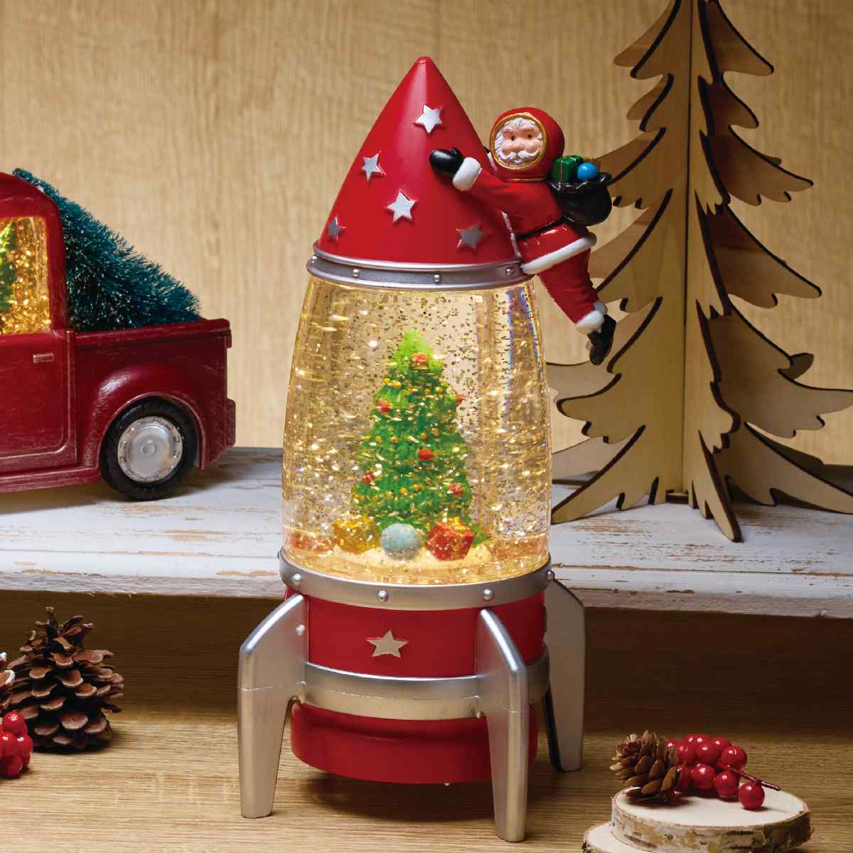 ★58-93-10-1 LEDスノーイングライト ロケット