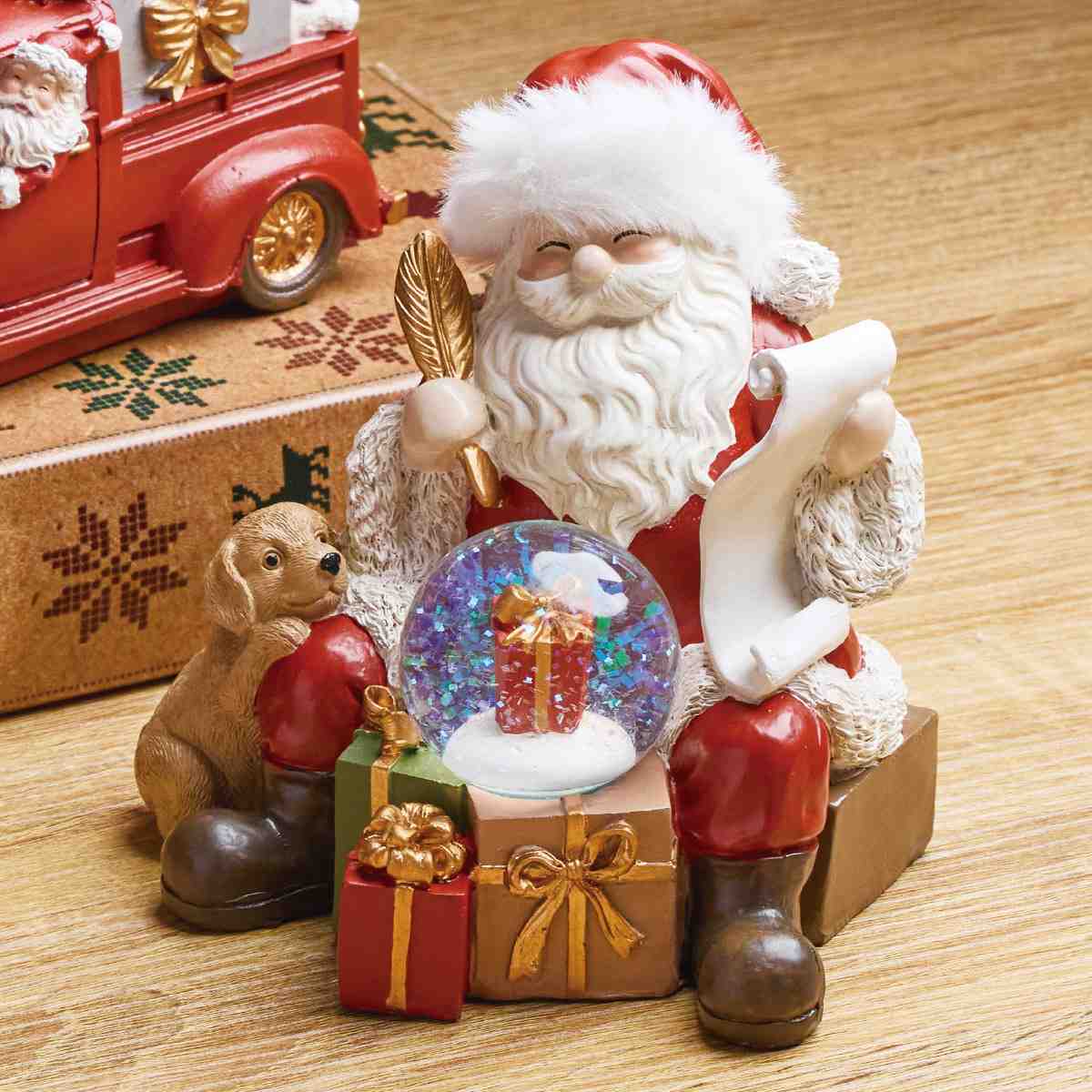 ★58-94-8-3 レジンスノードーム(サンタ)