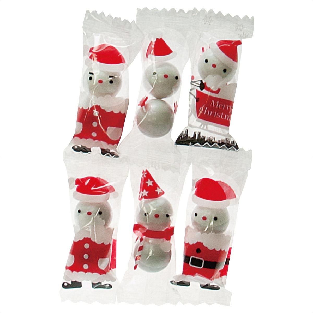 ★58-130-1-1 約100人用 サンタ雪だるまチョコすくいどり