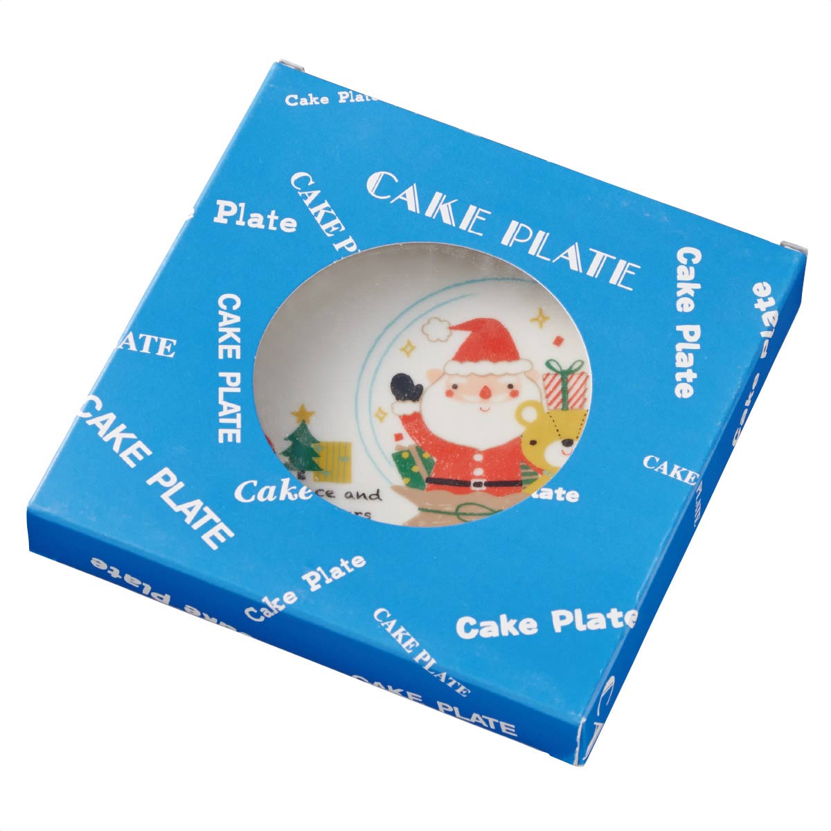 ★58-137-3-1 60枚 クールノエル スノードーム柄プレート