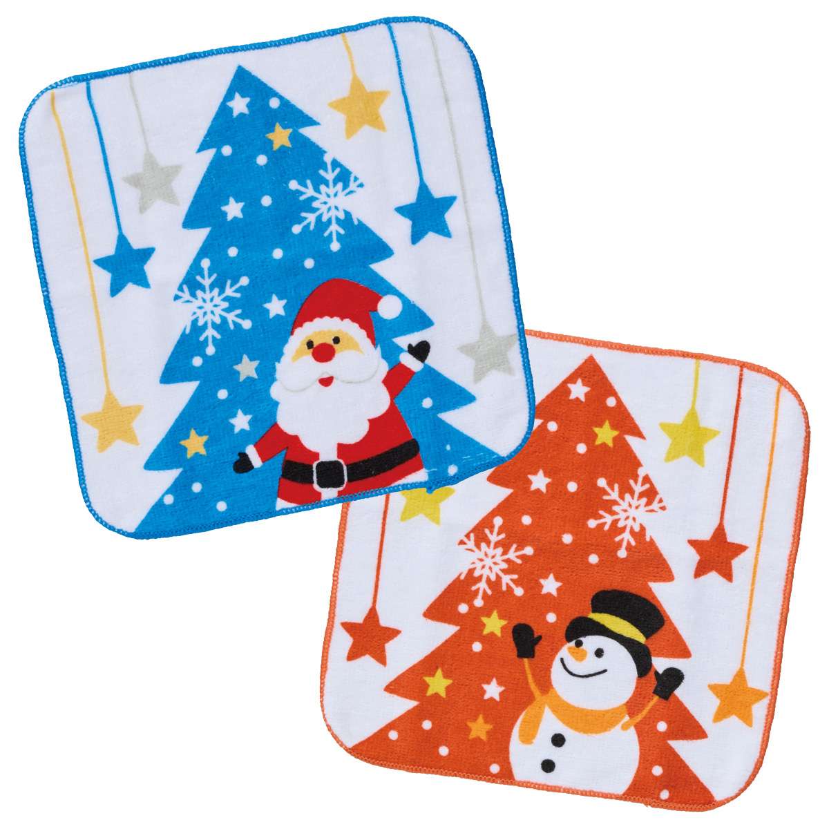 ★58-139-4-1 200枚 クリスマスギフトタオルハンカチ