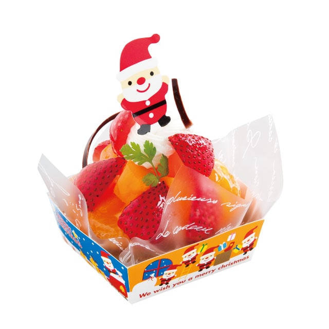 ★58-144-10-1 クリスマス ケーキピックミニサンタ