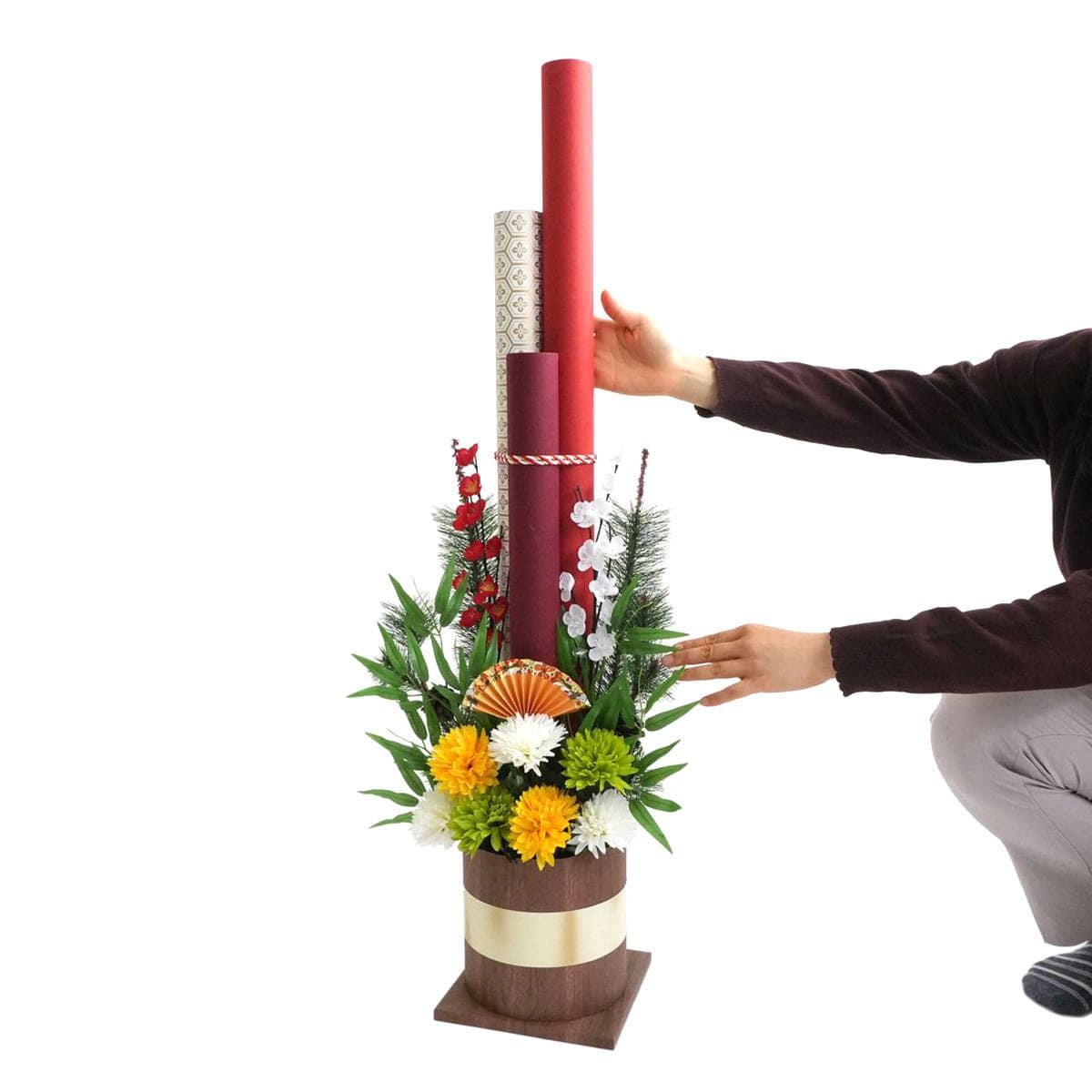 ★58-180-1-1 彩華門松アレンジ