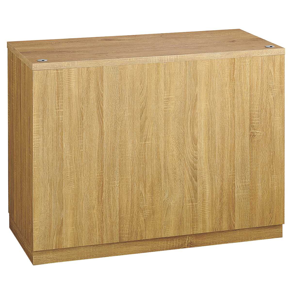 ★61-829-95-4 レジカウンター 平台タイプ 幅120cm(ラスティック)