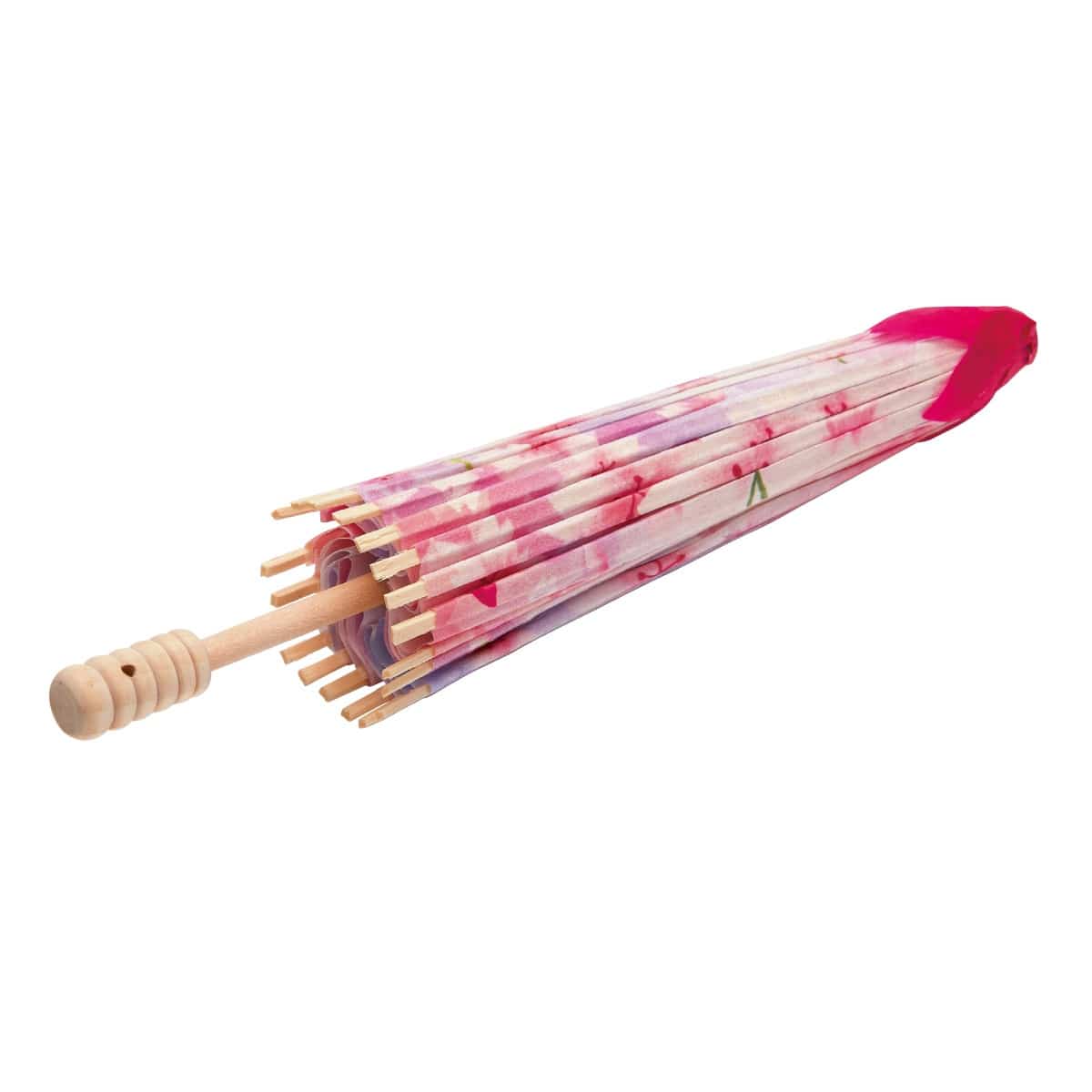 ★53-2-6-2 ディスプレイ用和傘(小)パープル