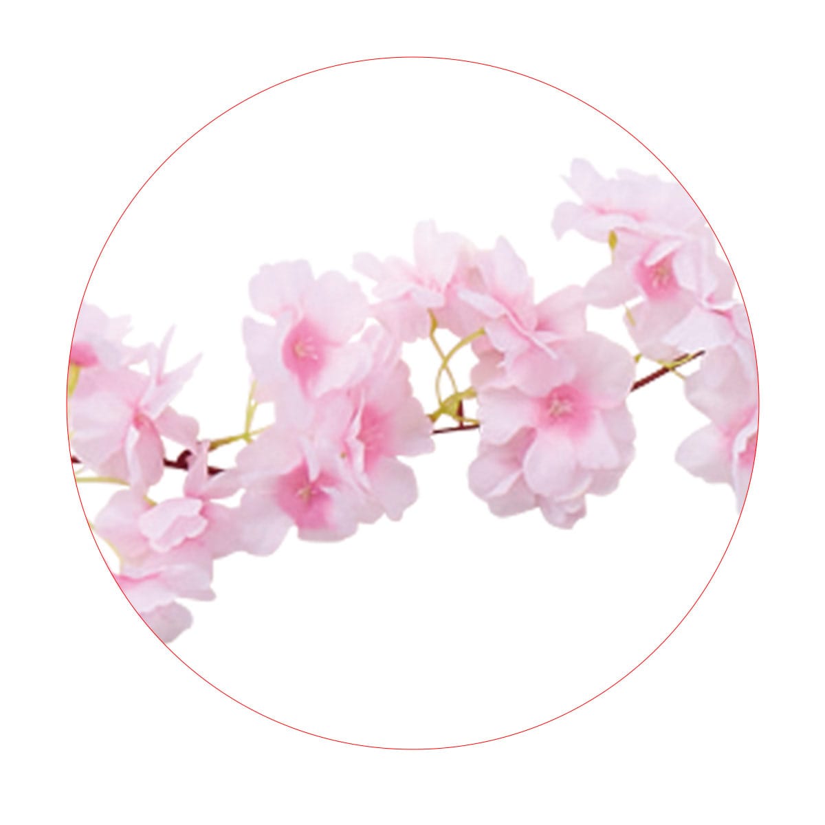 ★53-10-5-2 さくらガーランド(造花)213cm