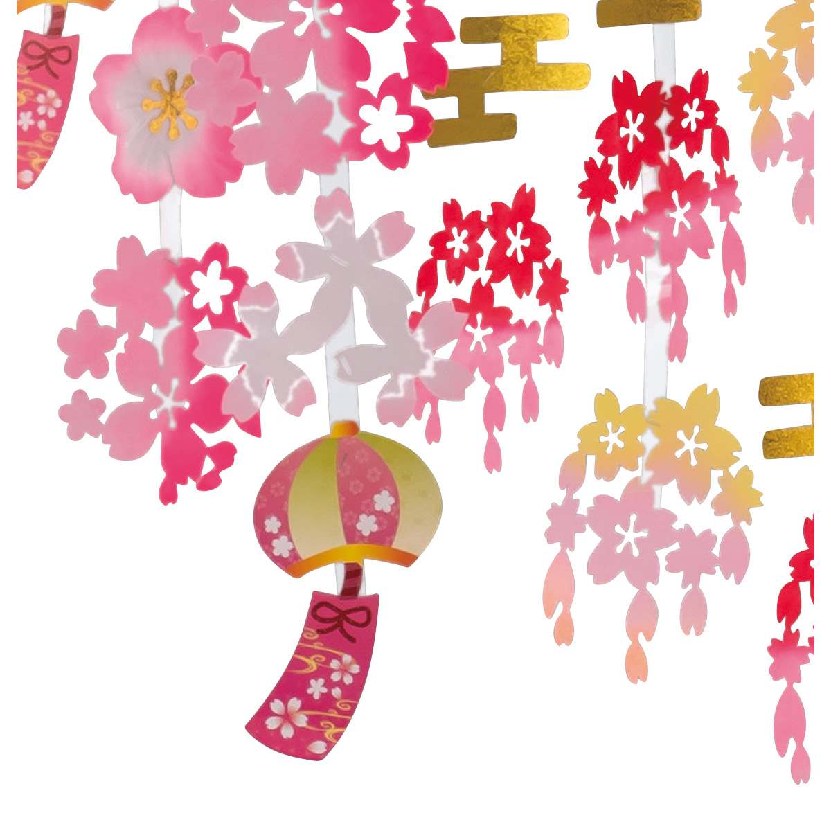 ★53-11-2-1 華麗桜プリーツハンガー