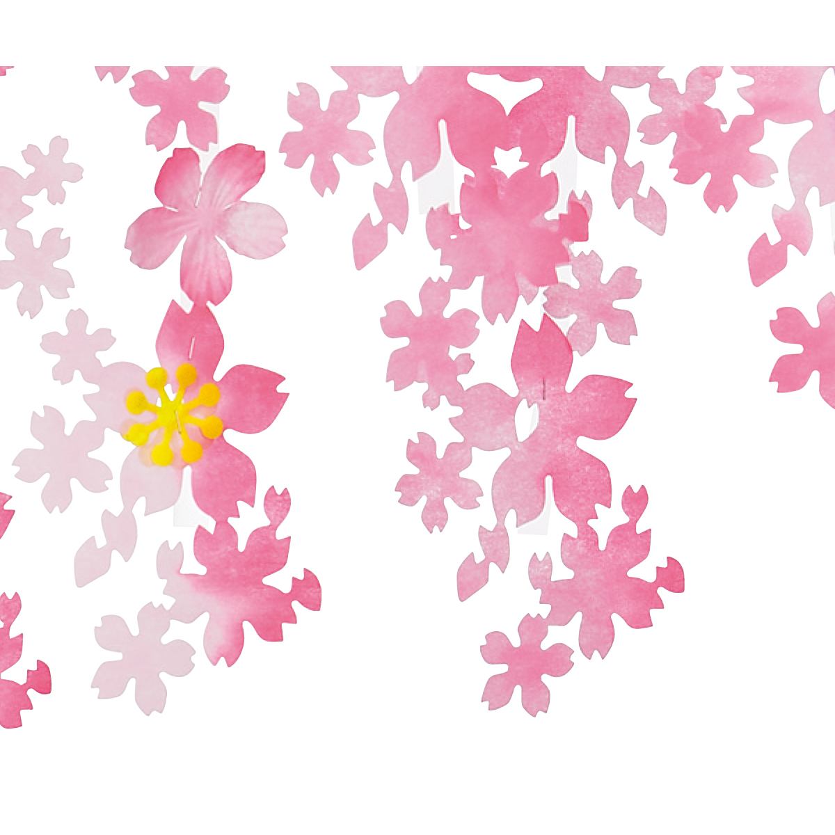 ★53-11-3-1 舞い桜プリーツハンガー