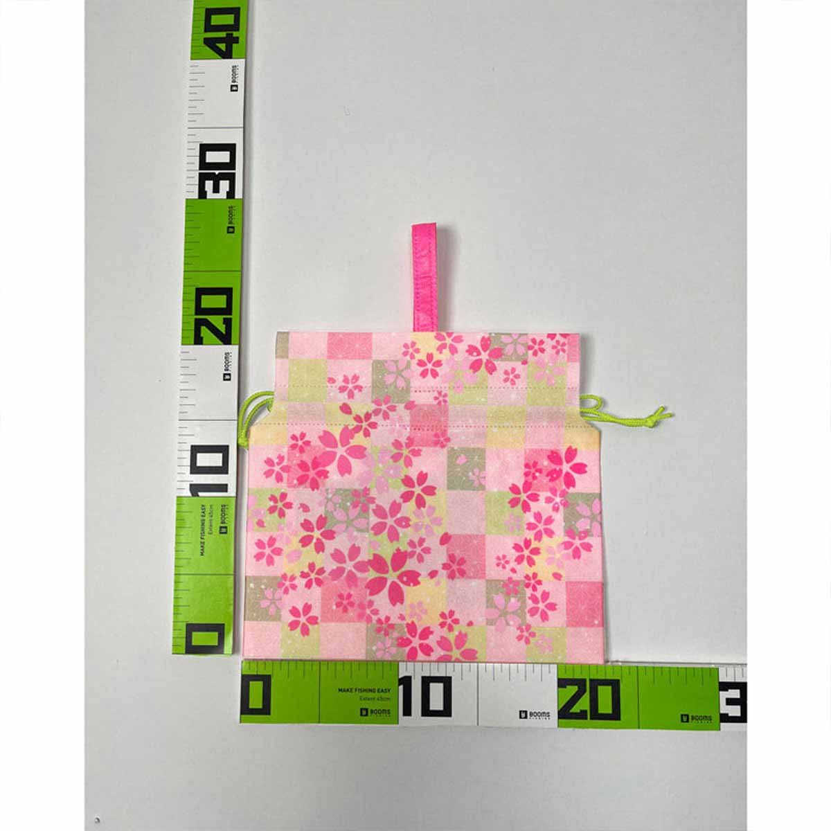 ★53-27-5-1 20枚 手提げ巾着バッグ 桜ふわり