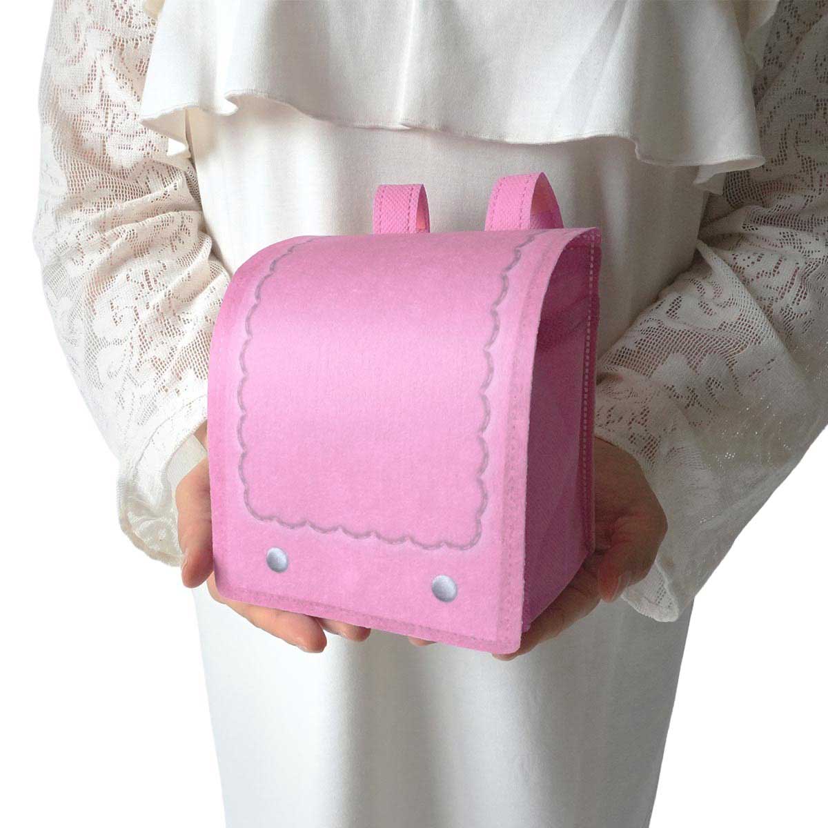 ★53-28-8-2 20枚 不織布ランドセル(ピンク)