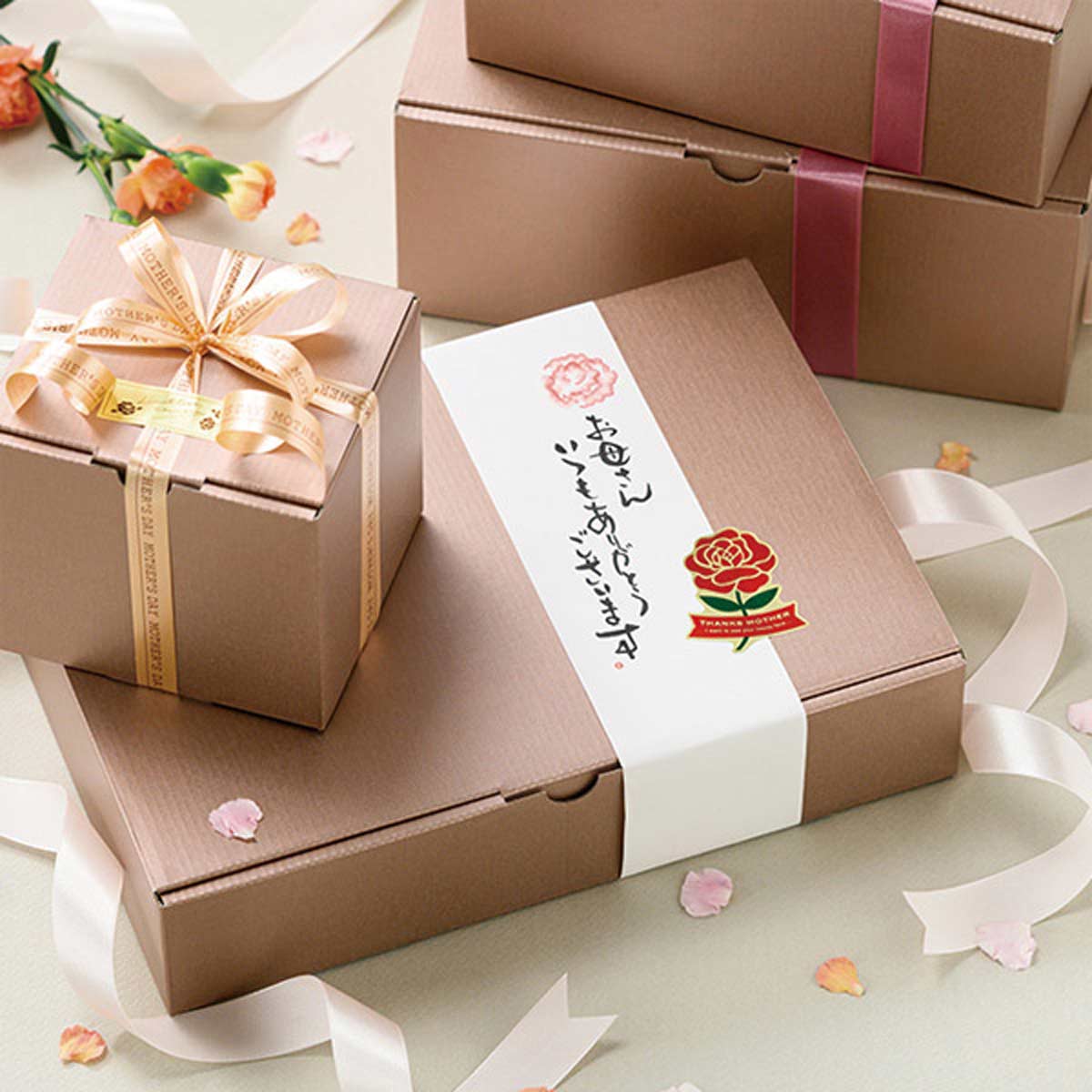 ★53-50-8-1 掛け紙 母の日(筆文字)