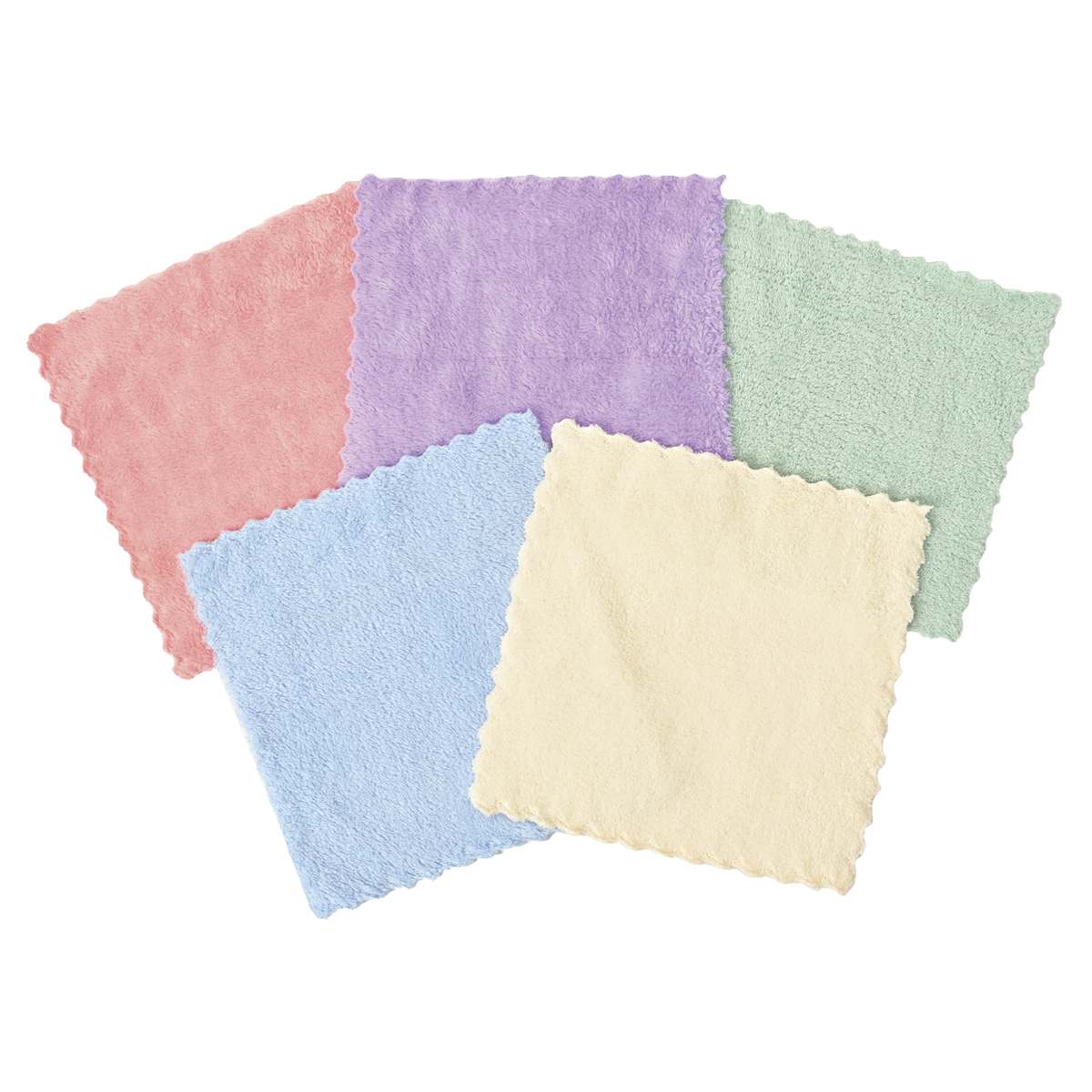 ★53-53-1-1 100個 ふんわりローズ花束タオルハンカチ