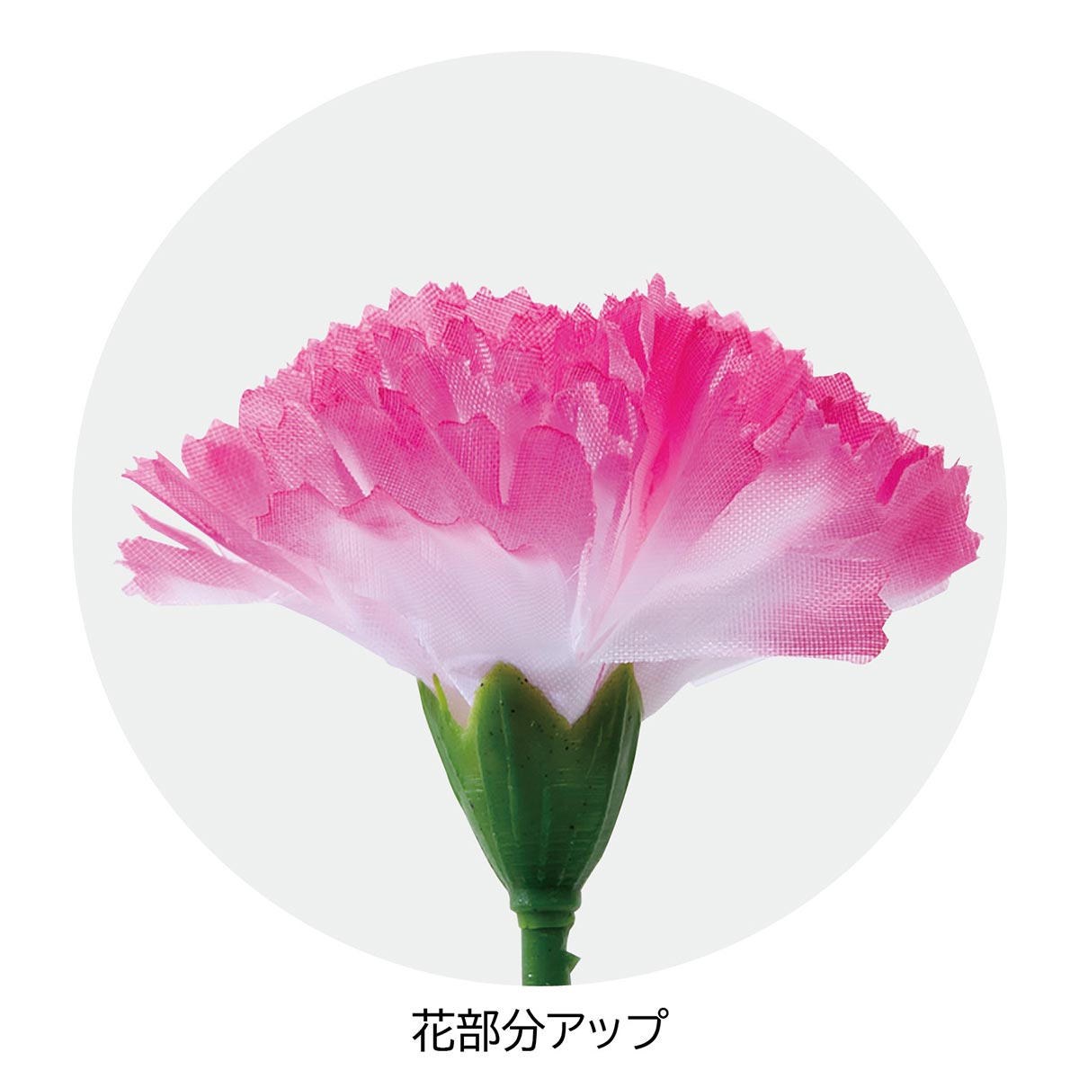 ★53-55-4-2 カーネーションラップ巻 ピンク(長さ27cm)