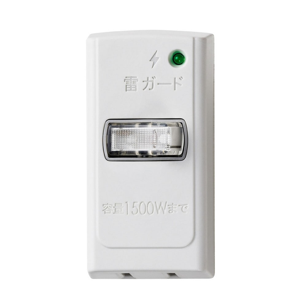 A-S100B(W) サージ付き節電アダプタ 1P