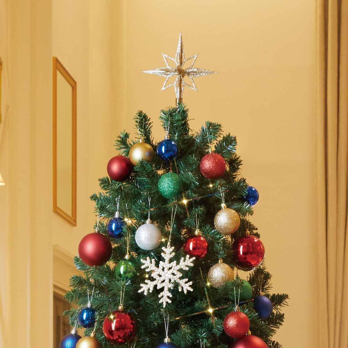 ★58-1-1-1 クリスマスツリーセット ポップ 高さ150cm