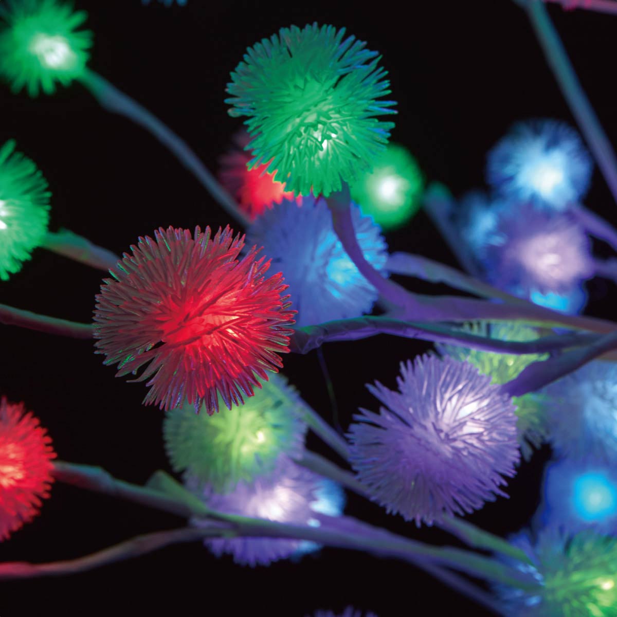 ★58-23-3-1 LEDケサランパサラン立ち木ライト高さ180cm