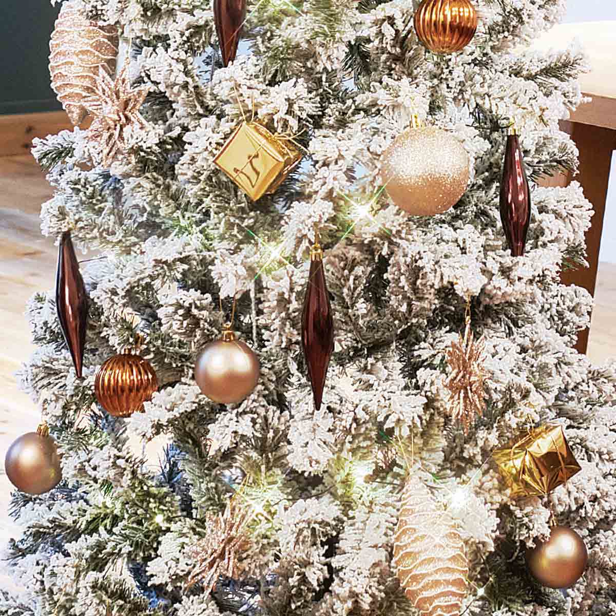 ★58-26-1-2 ポップアップクリスマスツリー スノー高さ180×幅71cm