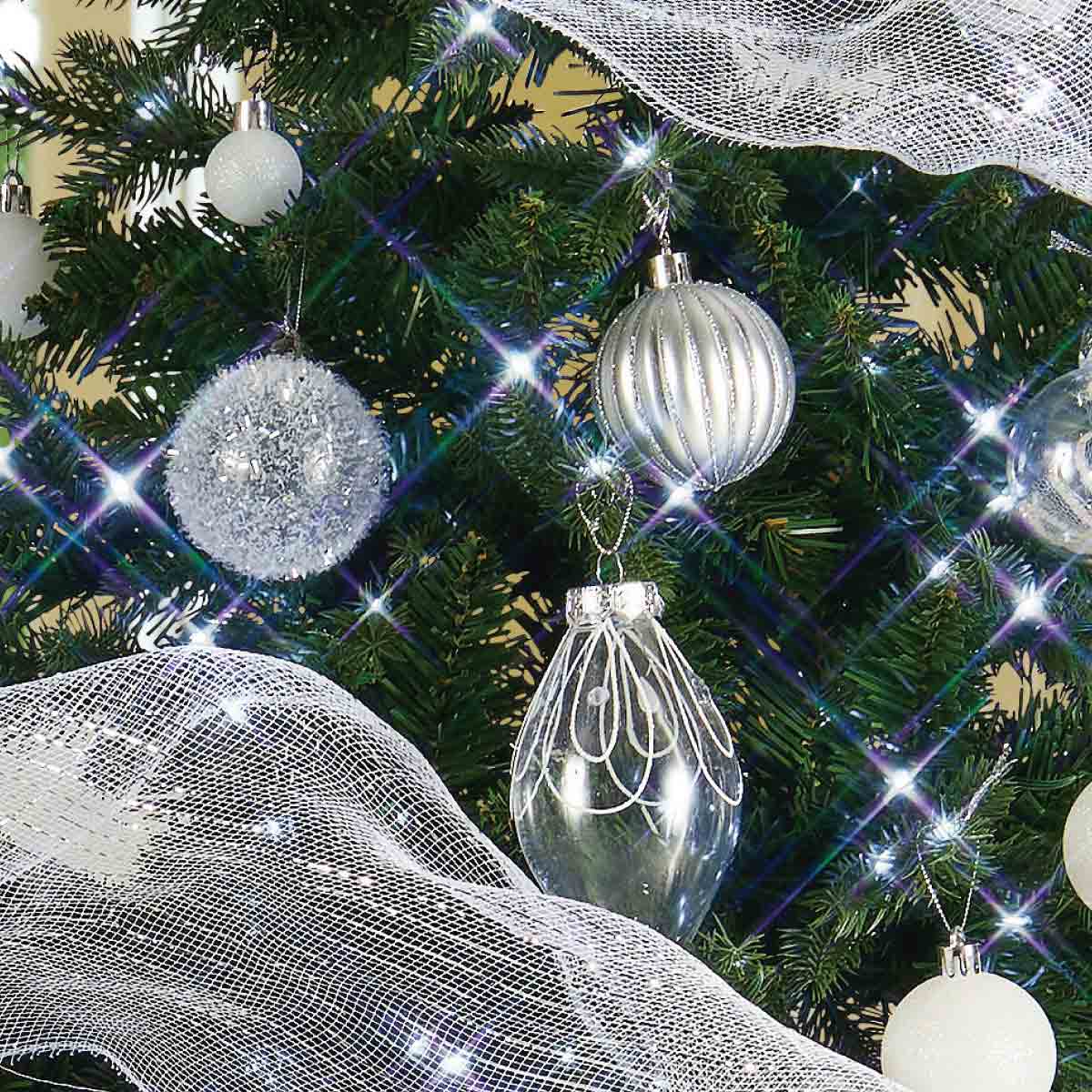 ★58-28-2-2 クリスマスツリーセット高さ180×幅108cm