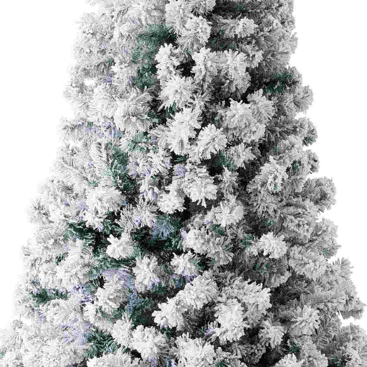 ★58-30-5-1 スクエアベースクリスマスツリー スノー高さ150cm