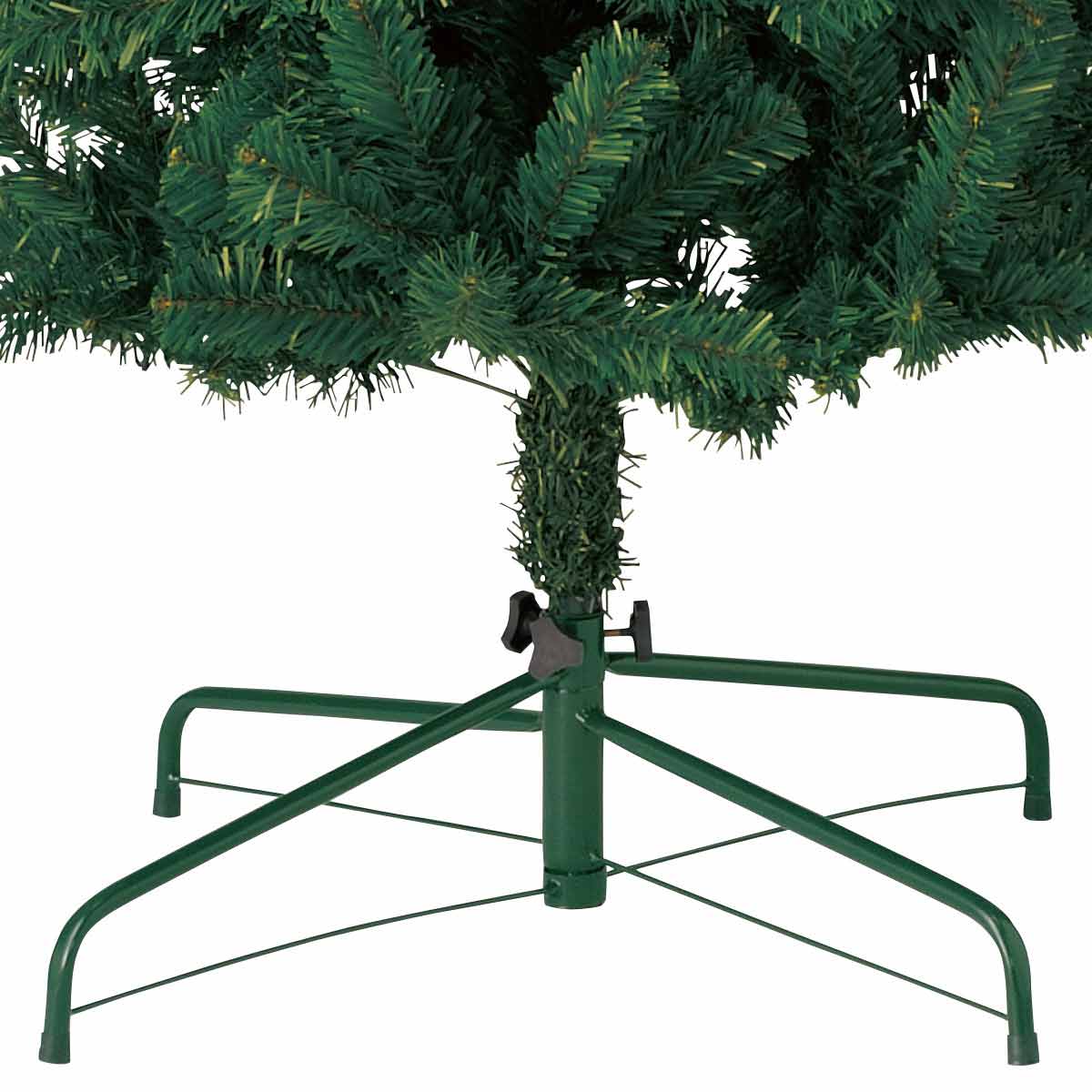 ★58-31-2-4 PVCクリスマスツリー グリーン スリム高さ210cm
