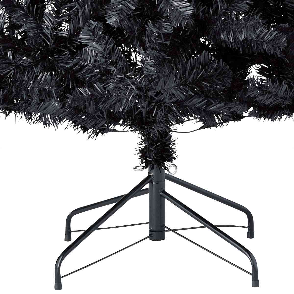 ★58-31-5-2 PVCクリスマスツリー ブラック スタンダード高さ150cm