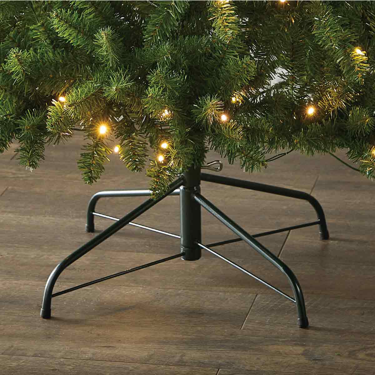 ★58-32-3-1 ナチュラルクリスマスツリー LEDライト付高さ180×幅97cm