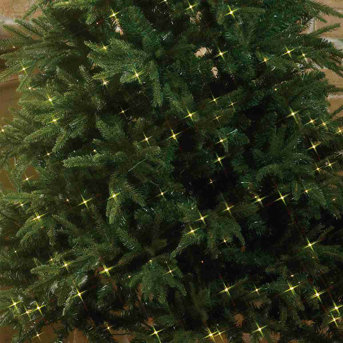 ★58-32-4-1 ライト付き回転クリスマスツリー高さ150×幅132cm