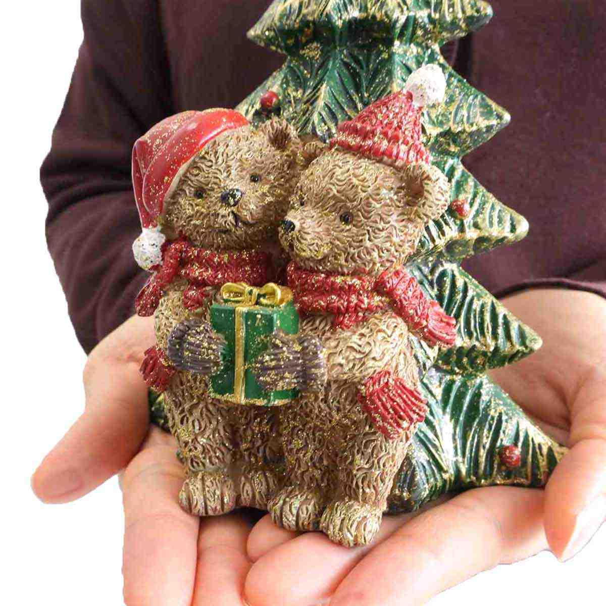 ★58-96-3-3 クリスマスベアースタンド(ツリー)