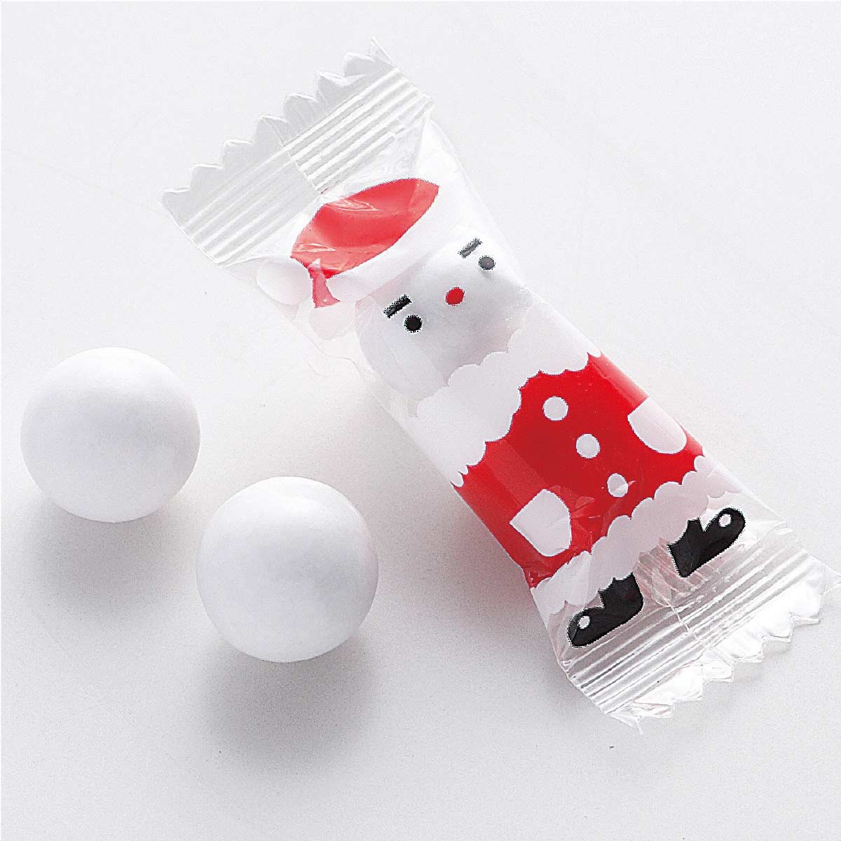 ★58-133-4-1 200個 クリスマスカラフルミニミニブーツ サンタチョコ入り