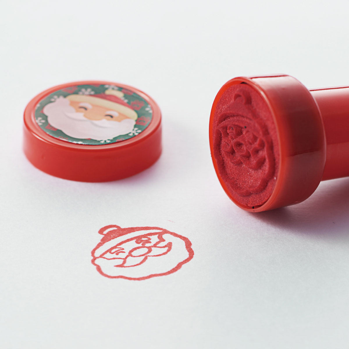 ★58-136-7-1 24個 ラウンドスタンプ