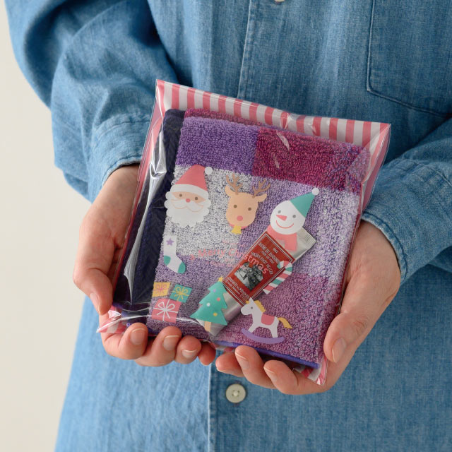 ★58-143-3-2 50枚 OPPギフトバッグ チャーミングクリスマス幅15×高さ23cm