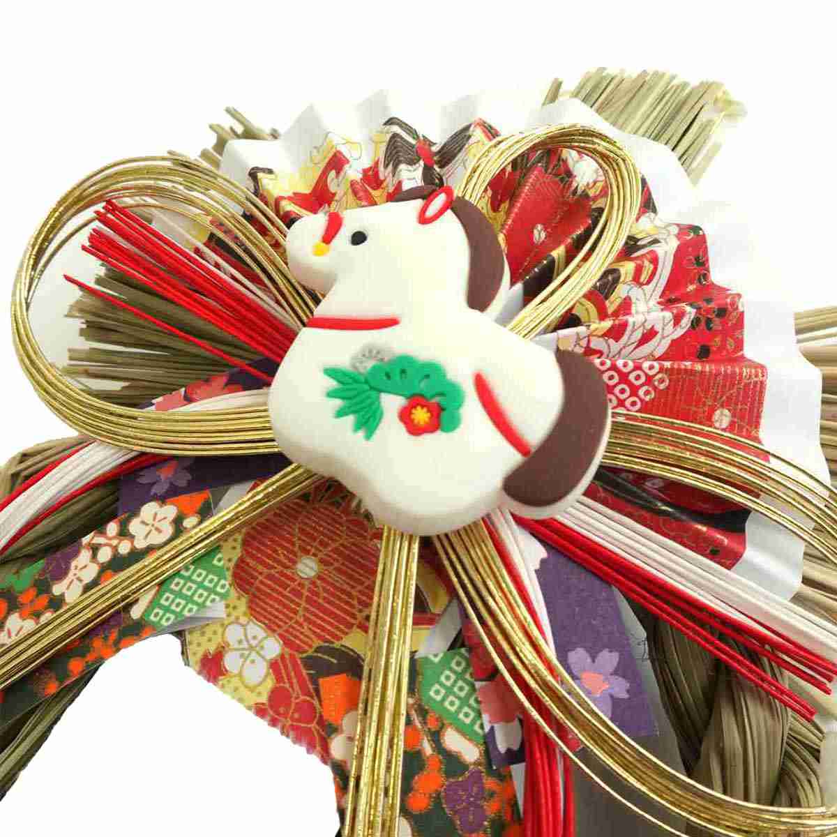 ★58-184-9-1 干支しめ縄飾り迎春