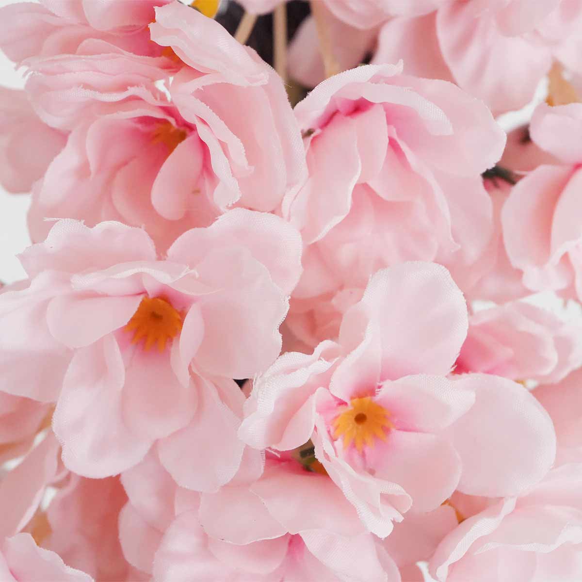 ★53-4-4-1 さくら造花リース48cm