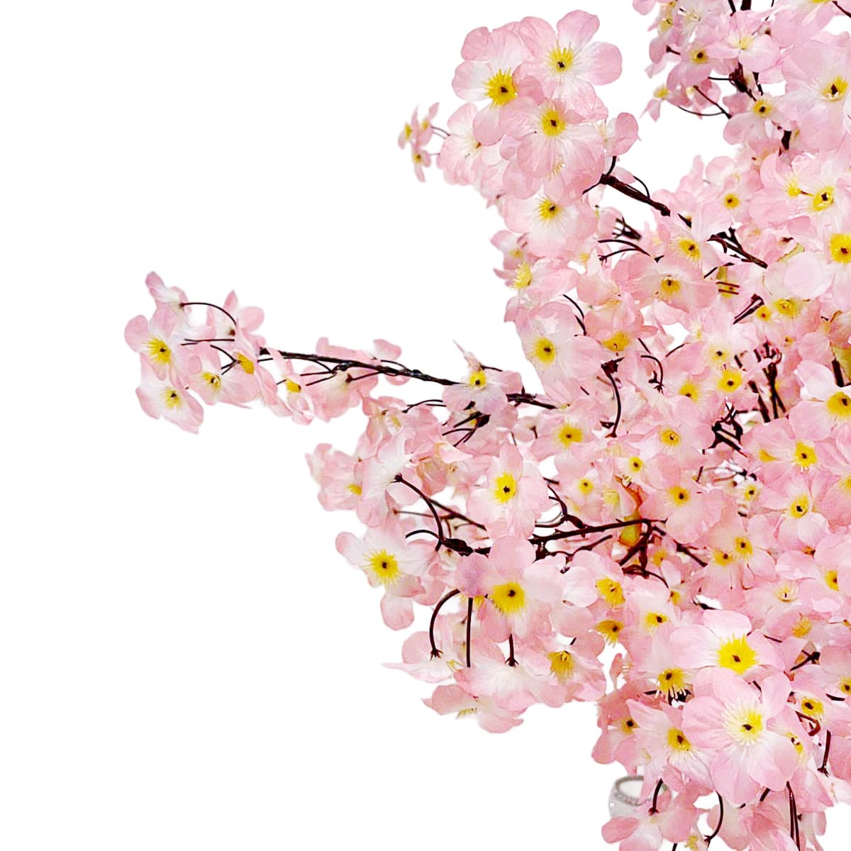 ★53-5-1-2 シルク桜大枝セット(造花) 110cm(12本組)