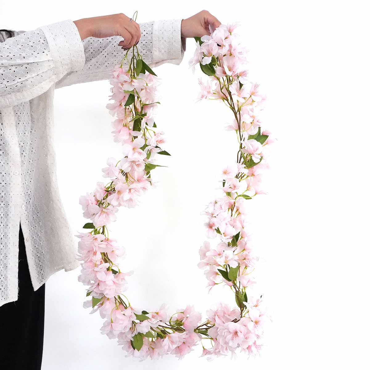 ★53-10-6-1 さくらボリュームガーランド(造花)