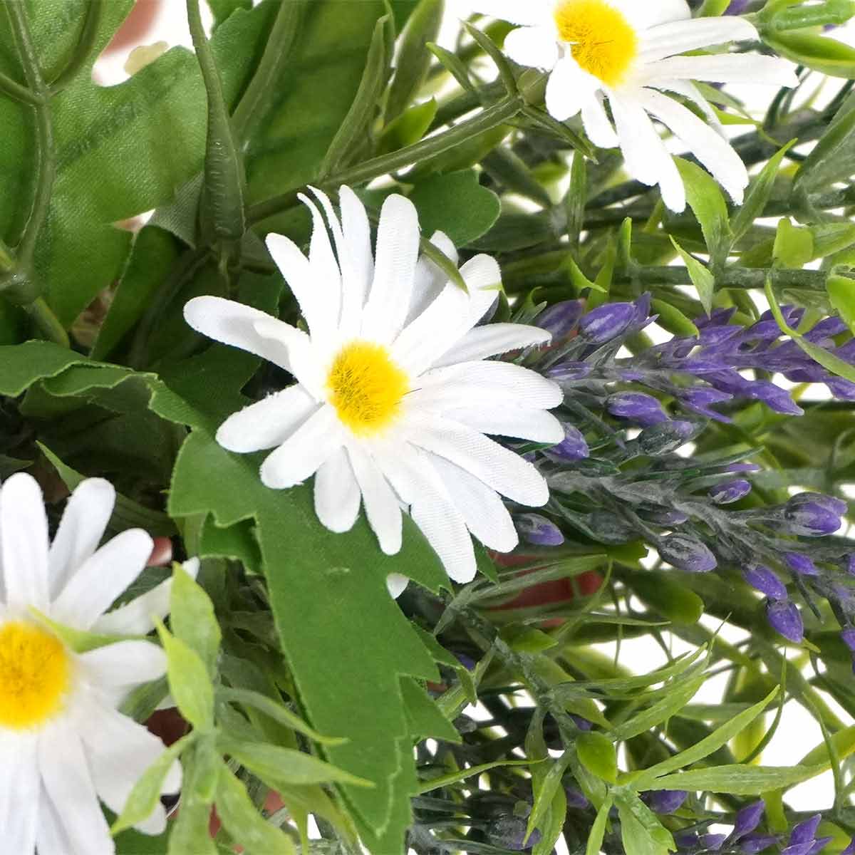 ★53-19-1-1 ラベンダーワイド40cmスワッグ(造花)