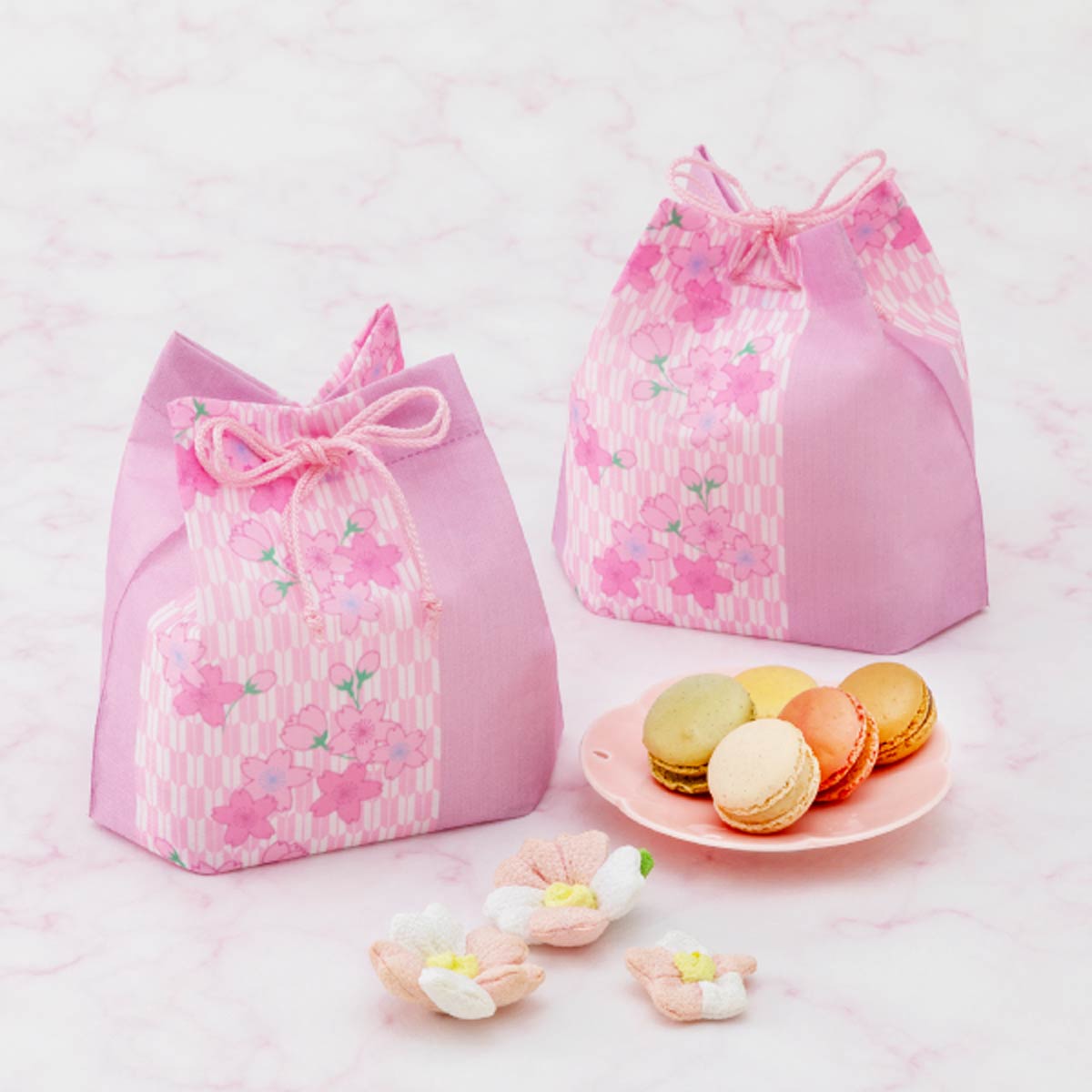 ★53-27-2-1 信玄袋 さくら