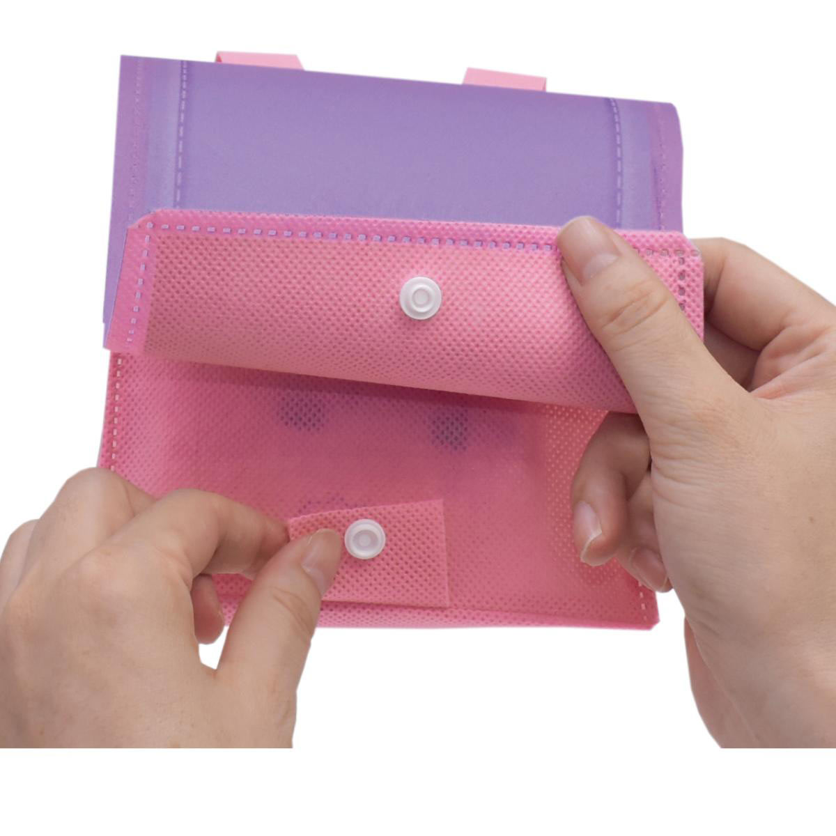 ★53-28-8-1 20枚 不織布ランドセル(レッド)